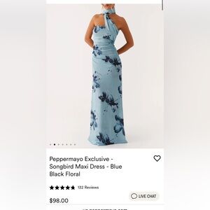 Peppermayo Light Blue Floral Dress